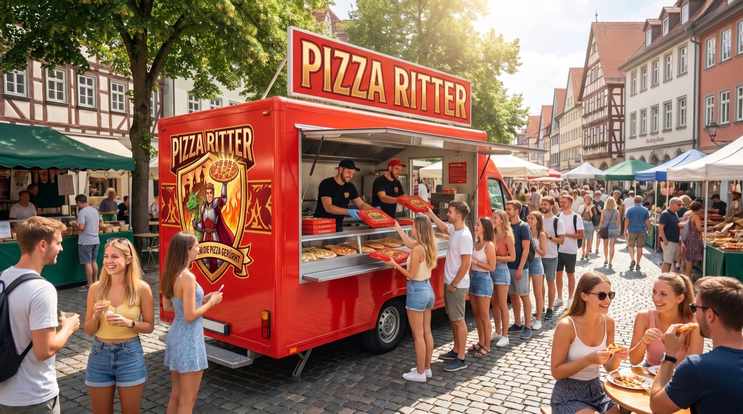 Eigene Pizza-Ritter-Marke als Standort