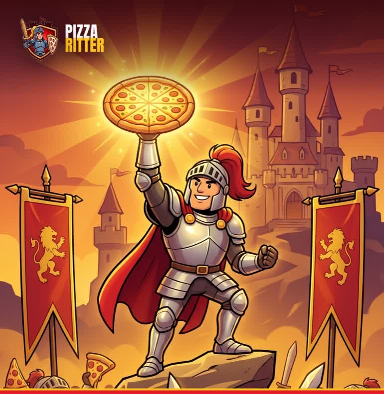 Pizza-Ritter-Markenwelt